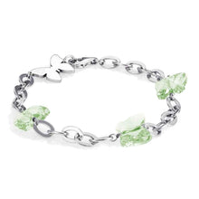 Carica l'immagine nel visualizzatore di Gallery, 021336/013 Nomination Bracciale Donna con Swarovski Verdi BUTTERLY