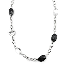 Carica l'immagine nel visualizzatore di Gallery, 130320-021 Nomination Collana Lunga in acciaio e Swarovski HOLLYWOOD
