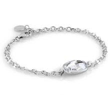 Carica l'immagine nel visualizzatore di Gallery, 131110-010 Nomination Bracciale in Acciaio con Cristallo Swarovski Bianco Allure