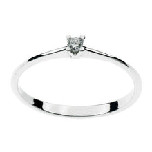 Carica l'immagine nel visualizzatore di Gallery, ANB 1675 Anello Solitario in Oro 18kt e Diamante P.Ct. 5 di COMETE Gioielli