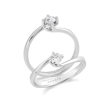 Carica l'immagine nel visualizzatore di Gallery, ANB 2714 Anello Solitario di COMETE Gioielli in Oro e Diamante P.Ct. 20 - Identity