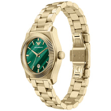Carica l'immagine nel visualizzatore di Gallery, EMPORIO ARMANI AR11761 Orologio Donna in Acciaio placcato Oro con Quadrante in Malachite - Federica