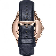 Carica l'immagine nel visualizzatore di Gallery, EMPORIO ARMANI Swiss Made ARS8701 - Orologio cronografo Uomo Pelle Blu