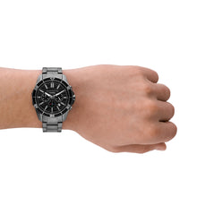 Carica l'immagine nel visualizzatore di Gallery, ARMANI EXCHANGE AX1959 SPENCER Cronografo Uomo in Acciaio Gunmetal color