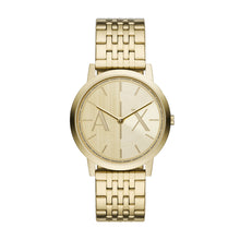 Carica l'immagine nel visualizzatore di Gallery, ARMANI EXCHANGE AX2871 DALE Orologio Uomo in Acciaio Placcato Oro