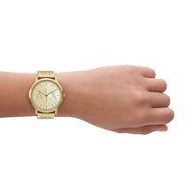 Carica l'immagine nel visualizzatore di Gallery, ARMANI EXCHANGE AX2871 DALE Orologio Uomo in Acciaio Placcato Oro