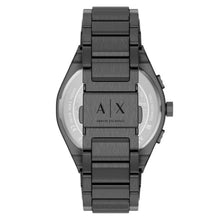 Carica l'immagine nel visualizzatore di Gallery, ARMANI EXCHANGE AX4295 Cronografo Uomo in Acciaio color canna di fucile SYNC