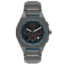 Carica l'immagine nel visualizzatore di Gallery, ARMANI EXCHANGE AX4295 Cronografo Uomo in Acciaio color canna di fucile SYNC