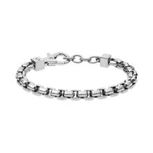 Carica l'immagine nel visualizzatore di Gallery, AXG0045040 ARMANI EXCHANGE Gioielli - bracciale da uomo a Catena in Acciaio