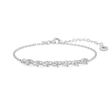 Carica l'immagine nel visualizzatore di Gallery, BRA 232 Bracciale Gocce di Tennis in Argento e Zirconi di COMETE Gioielli