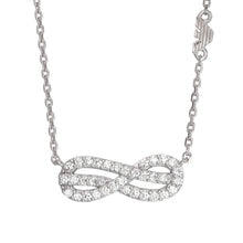 Carica l'immagine nel visualizzatore di Gallery, EG3597040 EMPORIO ARMANI Gioielli - Collana donna in Argento e Cristalli INFINITE LOVE