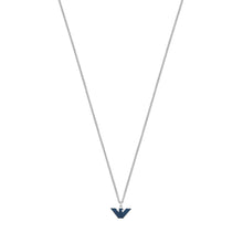 Carica l'immagine nel visualizzatore di Gallery, EGS2909040 EMPORIO ARMANI Gioielli - Collana da uomo con Aquila in Acciaio Blu