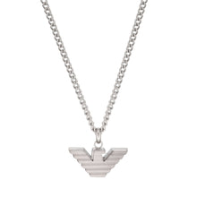 Carica l'immagine nel visualizzatore di Gallery, EGS2916040 EMPORIO ARMANI Gioielli - Collana da uomo con Aquila in Acciaio Silver Color