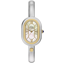 Carica l'immagine nel visualizzatore di Gallery, FOSSIL ES5455 Orologio donna con Bracciale rigido in acciaio Sloan