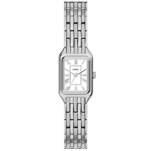 Carica l'immagine nel visualizzatore di Gallery, FOSSIL ES5469 Orologio donna rettangolare bracciale in acciaio - Raquel mini