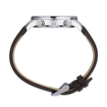Carica l'immagine nel visualizzatore di Gallery, BREIL Tribe CALIBER Orologio uomo in Pelle Marrone e quadrante Blu EW0690