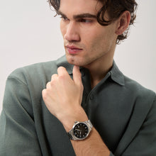 Carica l'immagine nel visualizzatore di Gallery, BREIL Tribe KAI Orologio uomo in acciaio quadrante nero EW0782