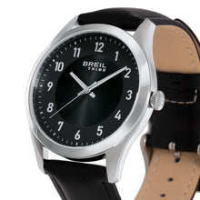 Carica l'immagine nel visualizzatore di Gallery, BREIL Tribe REFINE Orologio uomo in Pelle e quadrante neri EW0791