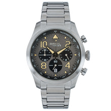 Carica l'immagine nel visualizzatore di Gallery, BREIL Tribe RECON Cronografo uomo in acciaio quadrante grigio e Nero EW0839
