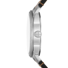 Carica l'immagine nel visualizzatore di Gallery, FOSSIL FS5920 Orologio Uomo Pelle Marrone e Quadrante blu - Machine