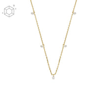 Carica l'immagine nel visualizzatore di Gallery, Fossil JA7131710 Collana Donna con ciondoli Sadie Shine Bright in ottone placcato oro