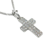 Carica l'immagine nel visualizzatore di Gallery, JPCL0813B CESARE PACIOTTI Jewels Girocollo Unisex con Croce in Argento 925 e Zirconi