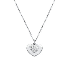 Carica l'immagine nel visualizzatore di Gallery, MKC1120AN040 MICHAEL KORS Jewelry - Collana donna con cuore in Argento e Zrconi