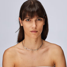 Carica l'immagine nel visualizzatore di Gallery, Collana girocollo in acciaio 316L con catena a dischetti S'Agapò CHUNKY SHK80