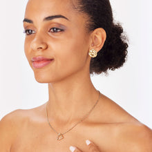 Carica l'immagine nel visualizzatore di Gallery, Collana con pendente a forma di Cuore in acciaio PVD oro 14k S'AGAPò EMOTION SMO04