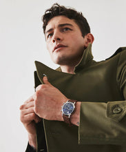 Carica l'immagine nel visualizzatore di Gallery, Orologio Cronografo con Tachimetro TIMEX Marlin da 40 mm in pelle marrone