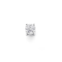 Carica l'immagine nel visualizzatore di Gallery, COMETE Uomo UOR 101 Orecchino singolo in Oro 750‰ e Zircone Bianco - Classic
