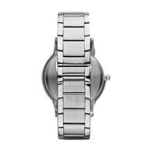 Carica l'immagine nel visualizzatore di Gallery, EMPORIO ARMANI AR11180 Renato Orologio Uomo in Acciaio Quadrante Blu