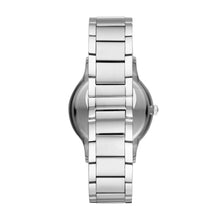 Carica l'immagine nel visualizzatore di Gallery, EMPORIO ARMANI AR11181 Renato Orologio Uomo in Acciaio Quadrante nero