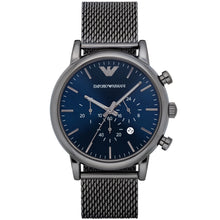 Carica l'immagine nel visualizzatore di Gallery, EMPORIO ARMANI AR1979 Luigi Orologio Cronografo Uomo in Acciaio Placcato Nero