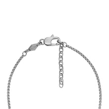 Carica l'immagine nel visualizzatore di Gallery, Fossil JF04345040 Collana Uomo in Acciaio con Pendente a Scudo - Heritage