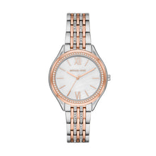 Carica l'immagine nel visualizzatore di Gallery, Michael Kors MK7077 Mindy Orologio Donna Acciaio PLaccato Oro Rosa e Argento