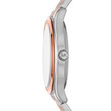 Carica l'immagine nel visualizzatore di Gallery, Michael Kors MK7077 Mindy Orologio Donna Acciaio PLaccato Oro Rosa e Argento