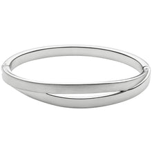 Carica l'immagine nel visualizzatore di Gallery, Skagen SKJ0714040 Bracciale da donna Rigido in Acciaio Colore Argento KARIANA