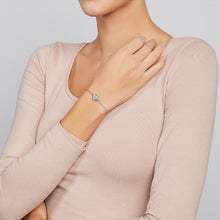 Carica l'immagine nel visualizzatore di Gallery, Skagen SKJ1261040 Bracciale donna in Acciaio Colore Argento con Cristalli ELIN