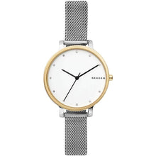 Carica l'immagine nel visualizzatore di Gallery, SKAGEN SKW2661 Orologio Donna in Acciaio bicolore Quadrante Argento Hagen