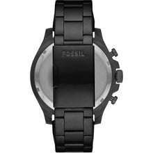 Carica l'immagine nel visualizzatore di Gallery, FOSSIL FS5754 Orologio Cronografo Uomo in Acciaio IP nero - Latitude