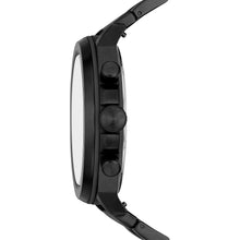 Carica l'immagine nel visualizzatore di Gallery, FOSSIL FS5754 Orologio Cronografo Uomo in Acciaio IP nero - Latitude