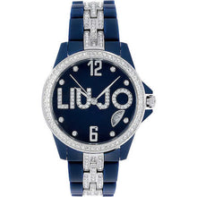Carica l'immagine nel visualizzatore di Gallery, LIU JO Luxury TLJ156 Celebrity Orologio Donna in Acciaio e Policarbonato Blu