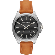 Carica l'immagine nel visualizzatore di Gallery, Michael Kors MK8659 Bryson Orologio solo tempo uomo in Pelle