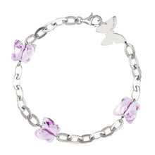Carica l&#39;immagine nel visualizzatore di Gallery, 021336/012 Nomination Bracciale Donna con Swarovski Lilla BUTTERLY
