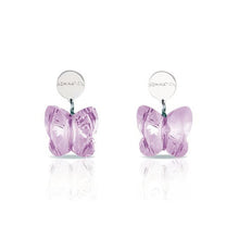 Carica l&#39;immagine nel visualizzatore di Gallery, 021339-012 Nomination Orecchini a forma di Farfalla con Swarovski Lilla BUTTERFLY
