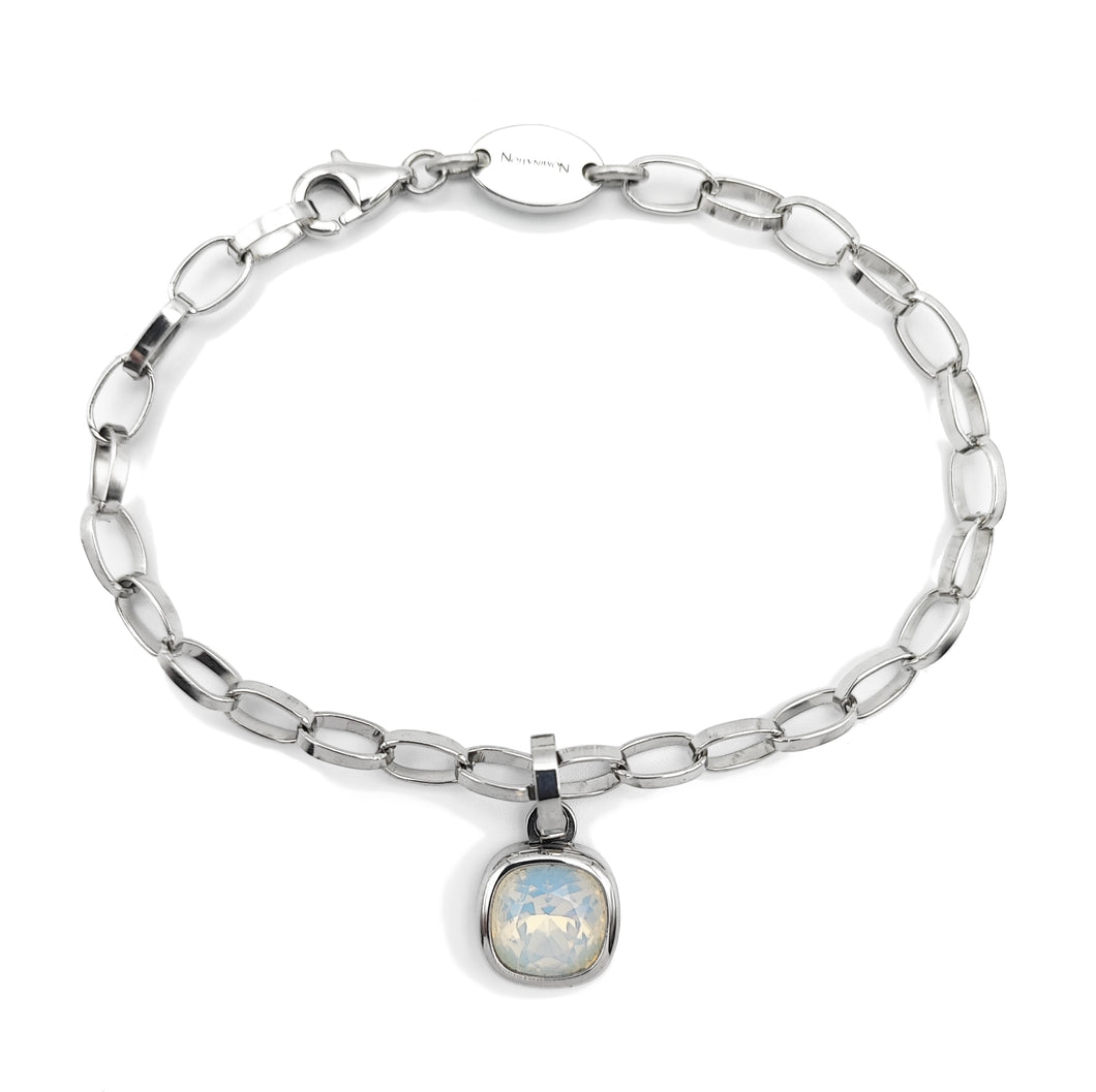 043020-013 Nomination Bracciale con Swarovski colore Opale Bianco CHIC