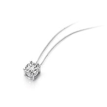 Carica l&#39;immagine nel visualizzatore di Gallery, AGZ 118 Collana a Punto Luce da Donna Ambrosia Gioielli in Oro 18kt e Zircone da 6mm
