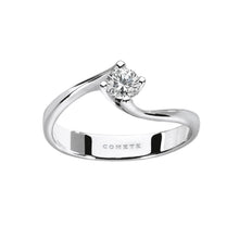 Carica l&#39;immagine nel visualizzatore di Gallery, ANB 2036 Anello Solitario Valentino in Oro 18kt di COMETE Gioielli con Diamante P.Ct. 13 Pegni D&#39;Amore
