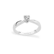 Carica l&#39;immagine nel visualizzatore di Gallery, ANB 2071 Anello Solitario in Oro 18kt e Diamante P.Ct. 27 di COMETE Gioielli Pegni D&#39;Amore
